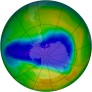 Antarctic Ozone 2005-10-27